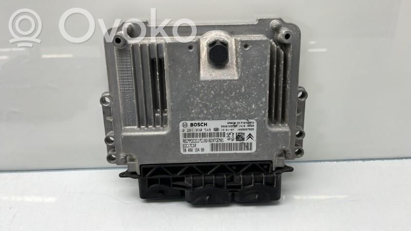 Peugeot 2008 I Juego de cerradura y set ECU del motor 