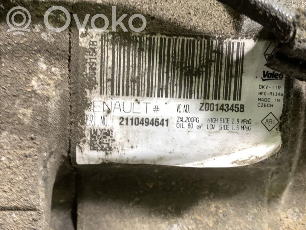 Dacia Lodgy Air conditioning (A/C) compressor (pump) 