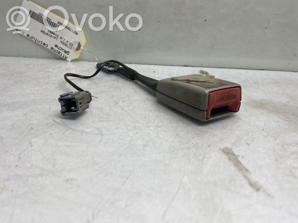 Citroen C5 Hebilla del cinturón delantero 