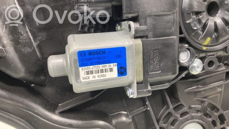 KIA Ceed Rear door window regulator with motor 