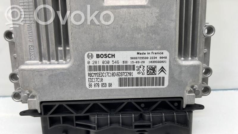 Citroen Berlingo Aizdedzes ECU komplekts 