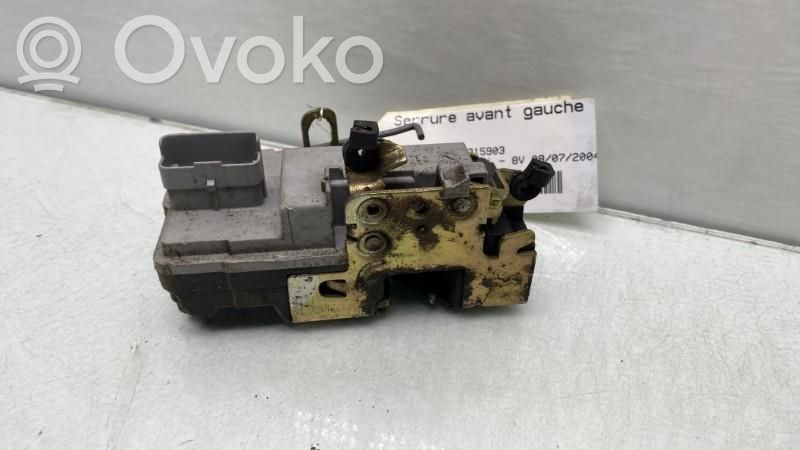 Peugeot 206 Serratura portiera anteriore 