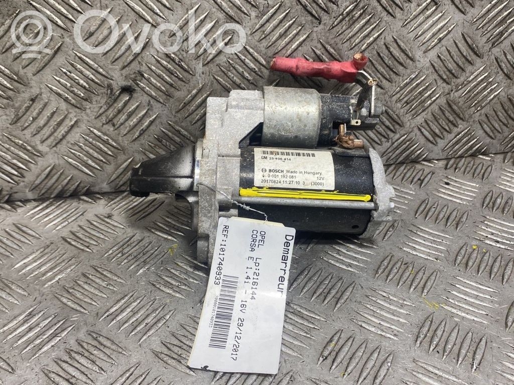 Starteris   25196021,CEV9897