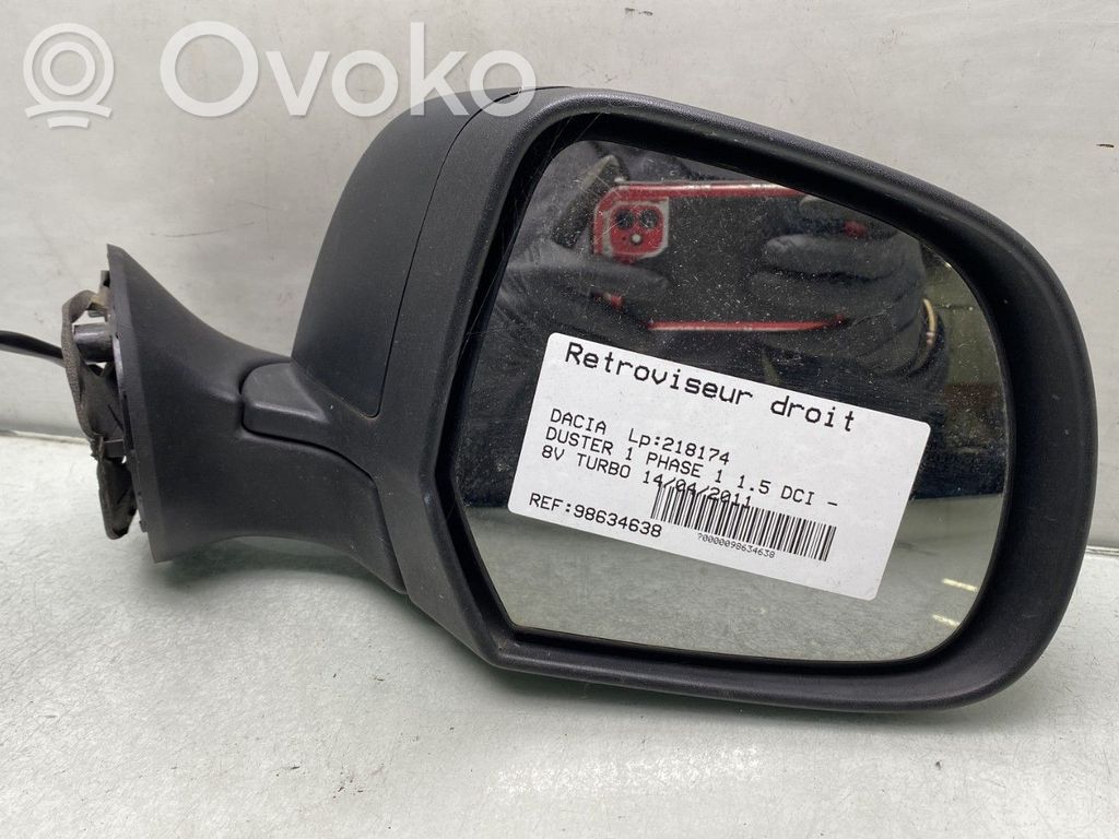 Dacia Duster Espejo lateral manual 