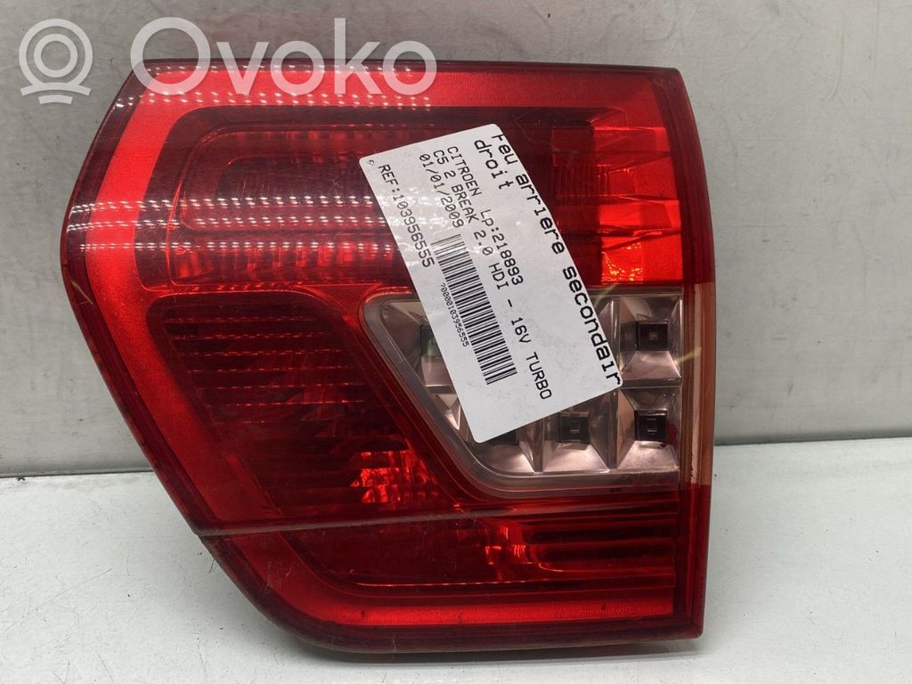 Citroen C5 Takaluukun takavalot 