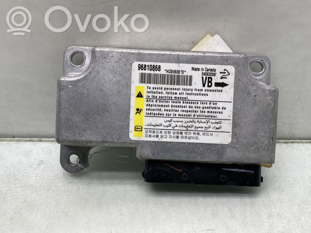 Chevrolet Captiva Unitate/modul de comandă airbaguri 