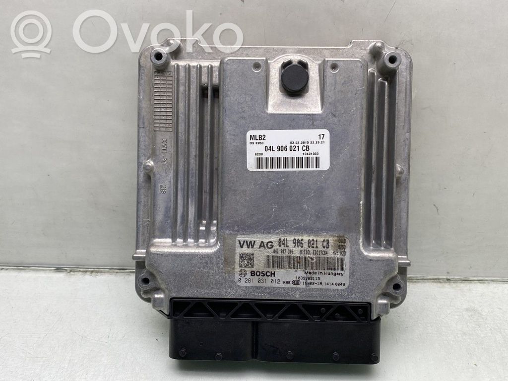 Audi A4 S4 B8 8K Engine control unit/module 