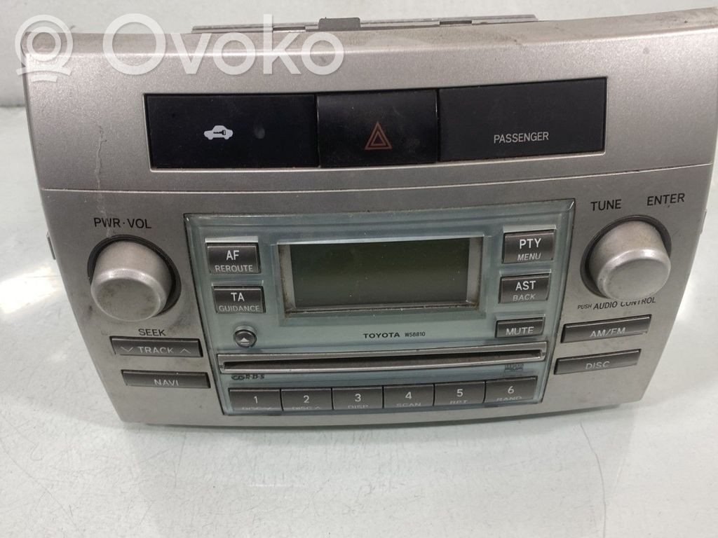 Toyota Corolla Verso E121 Unità principale autoradio/CD/DVD/GPS 