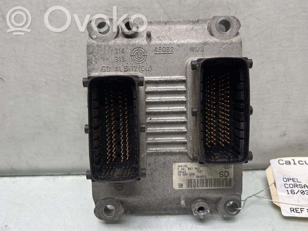Opel Corsa C Engine control unit/module 