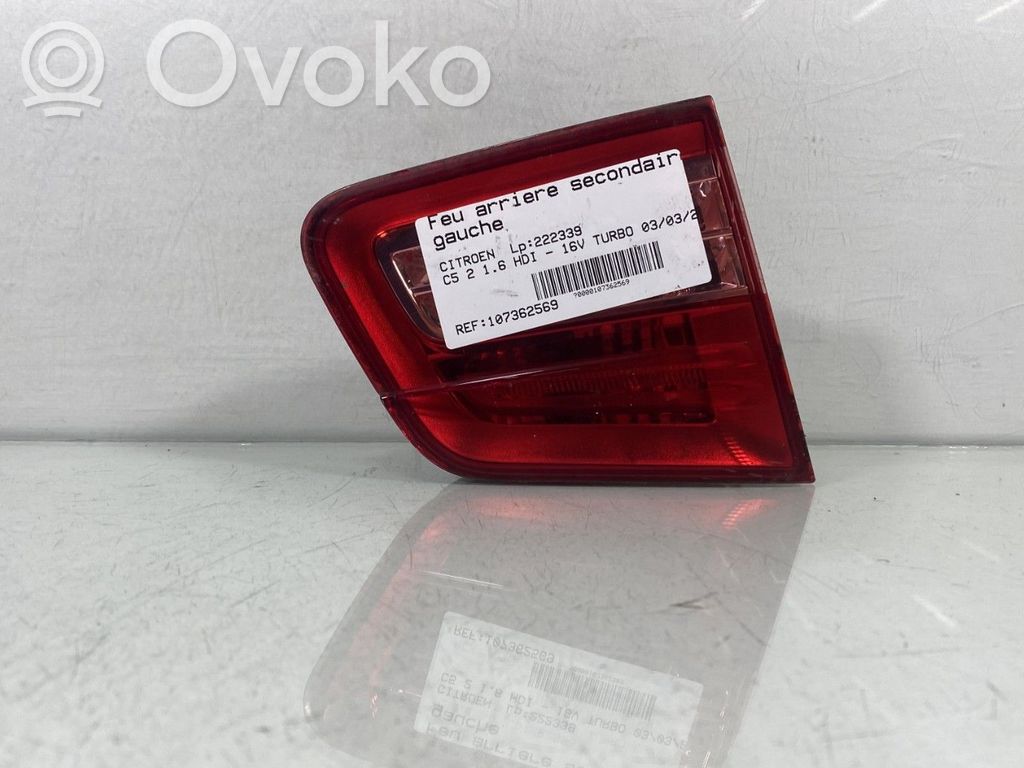 Citroen C5 Takaluukun takavalot 