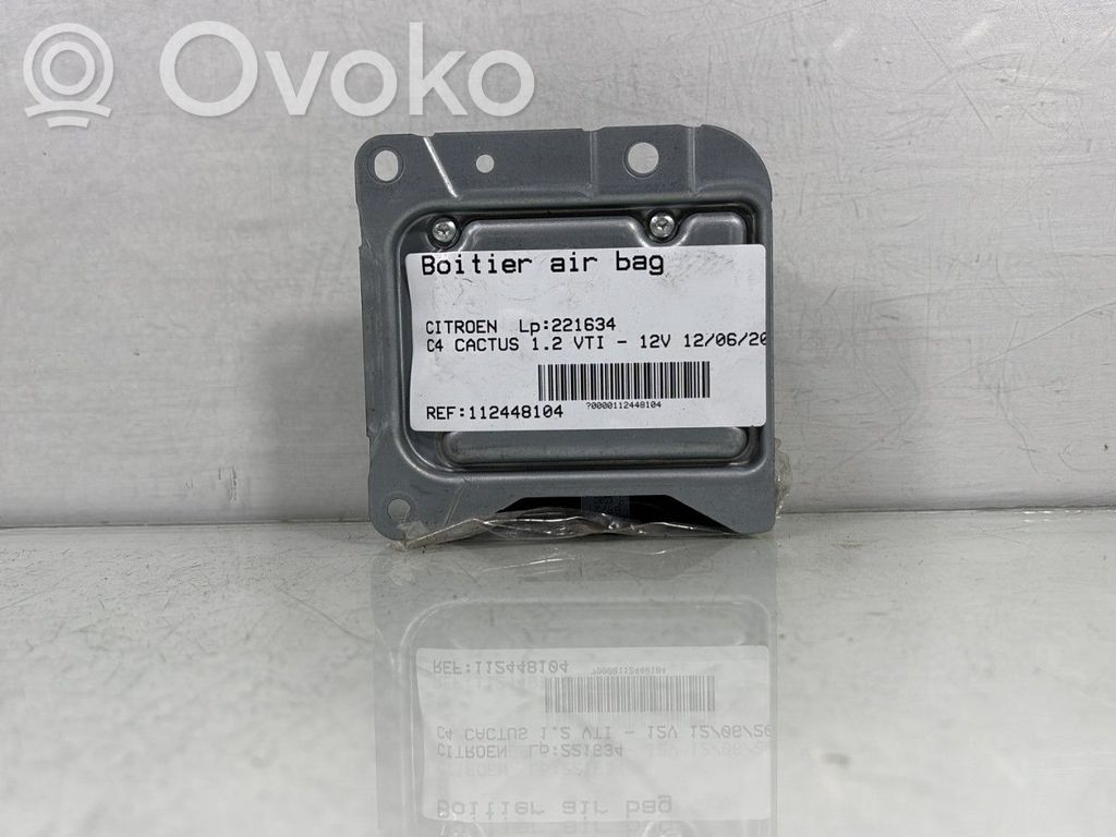 Citroen C4 Cactus Module de contrôle airbag 
