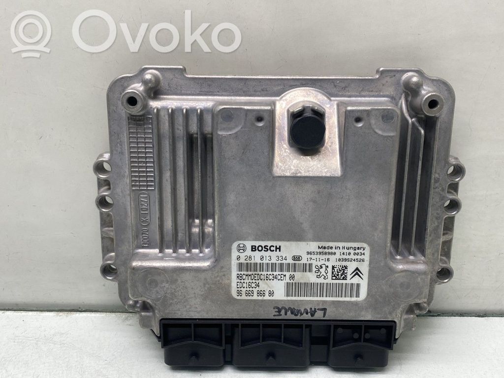 Citroen C5 Variklio valdymo blokas 