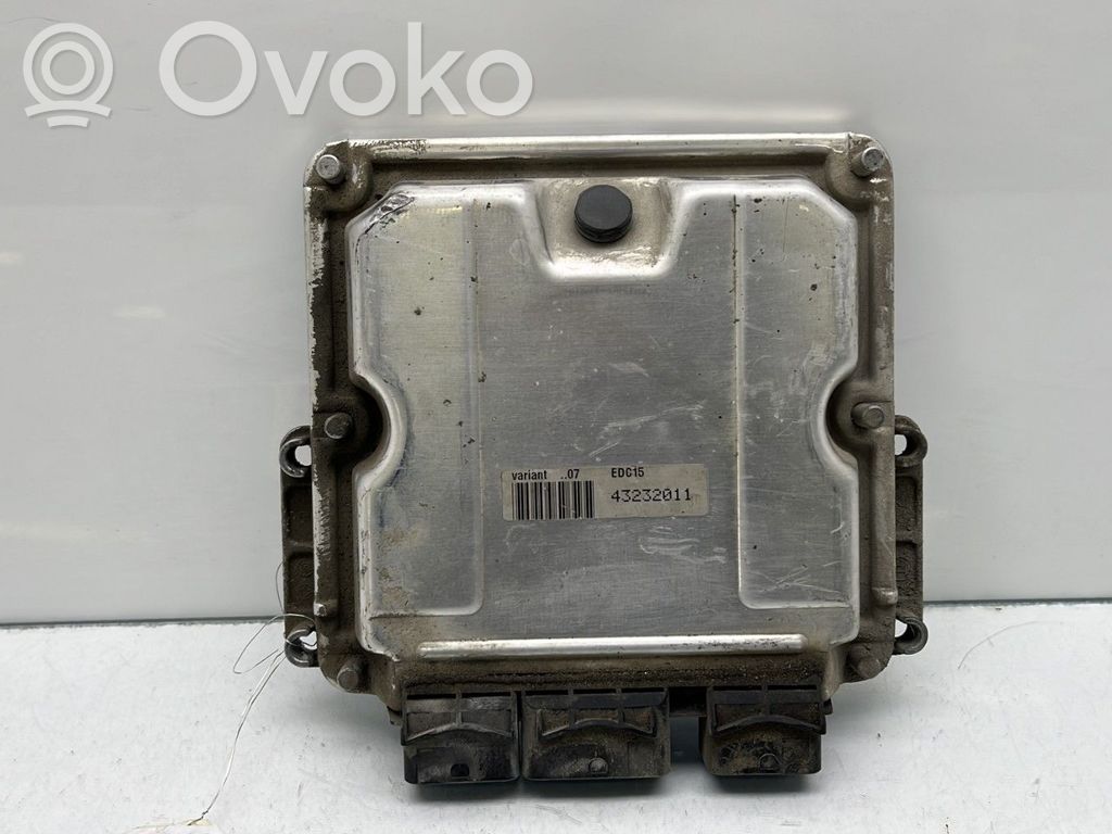 Peugeot 206 Engine control unit/module 