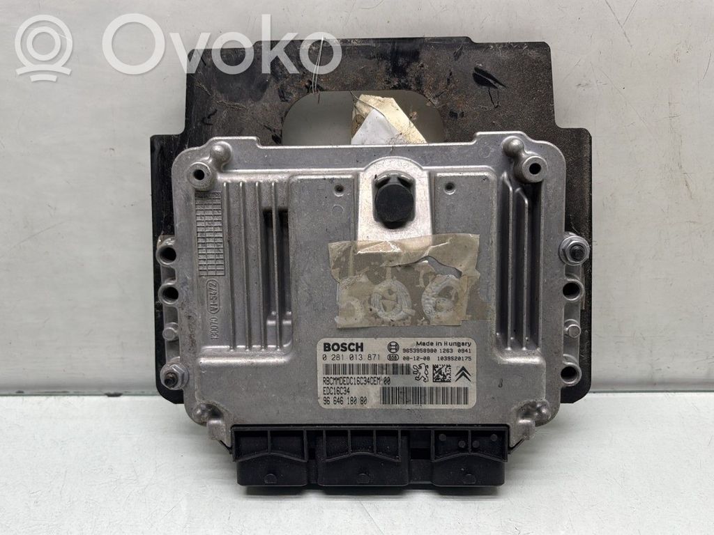 Peugeot Partner Engine control unit/module 