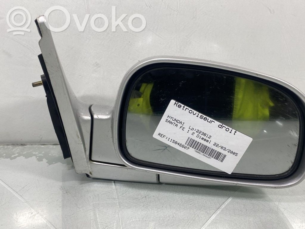 Hyundai Santa Fe Espejo lateral manual 