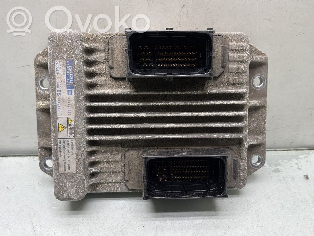Opel Meriva A Engine control unit/module 