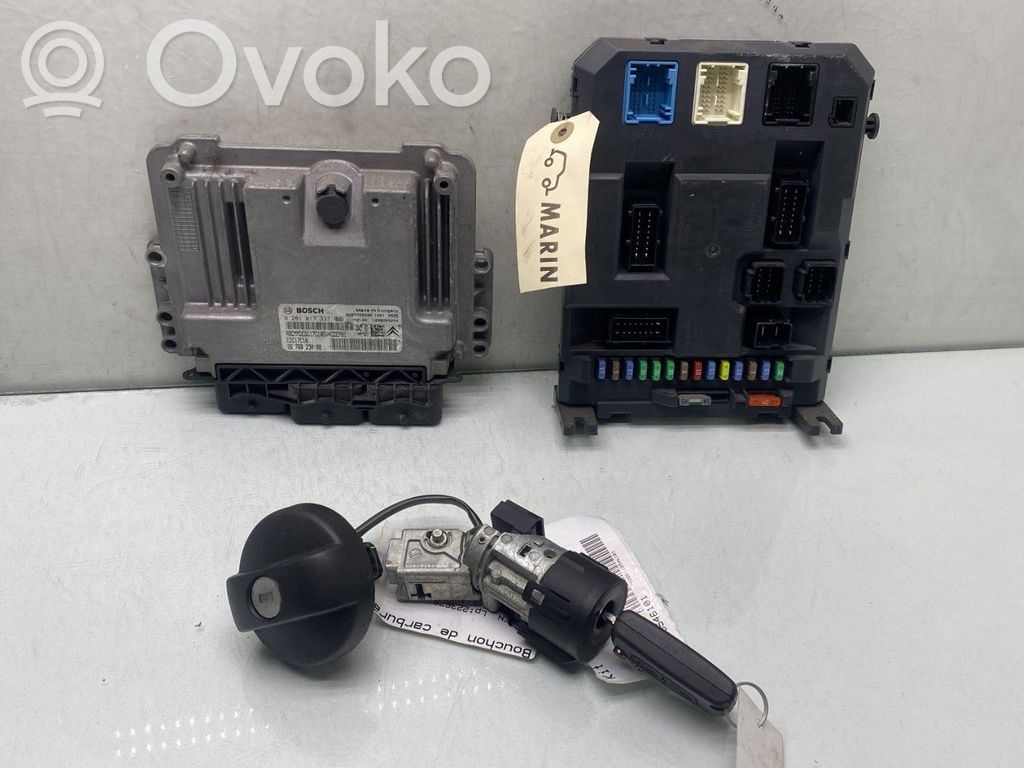 Citroen C3 Kit centralina motore ECU e serratura 