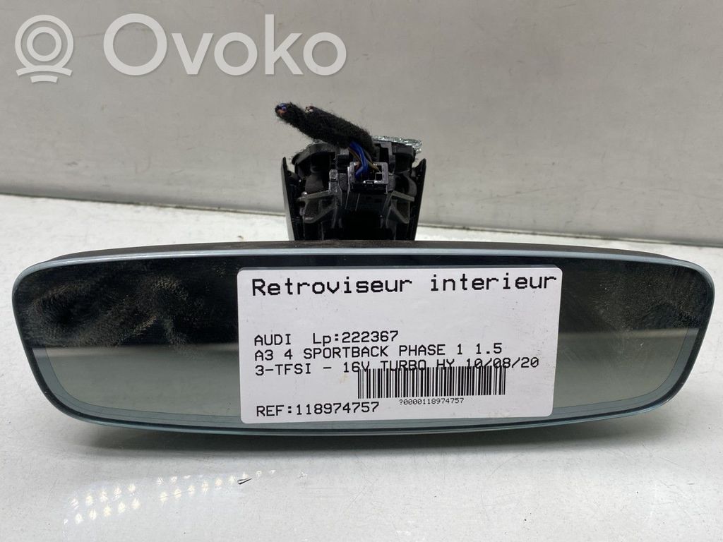 Audi A3 8Y Espejo retrovisor (interior) 