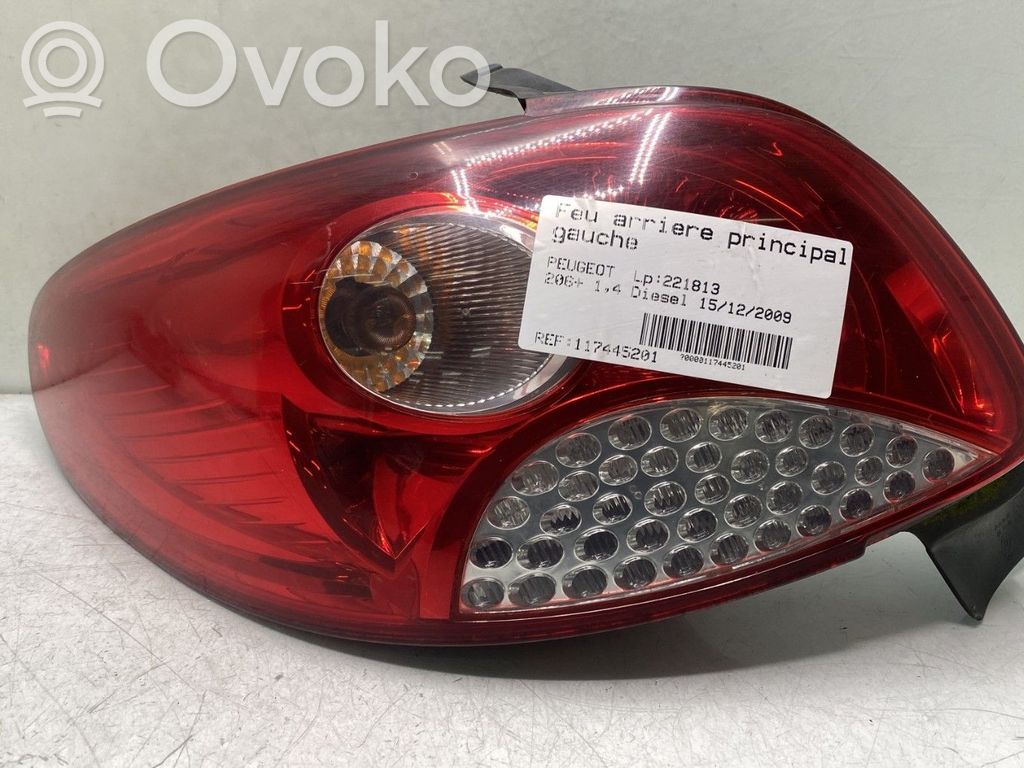 Peugeot 206+ Lampa tylna 