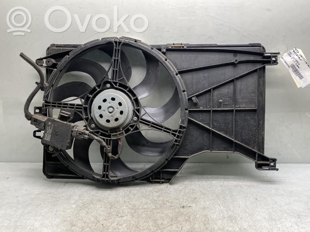 Opel Corsa E Electric radiator cooling fan 