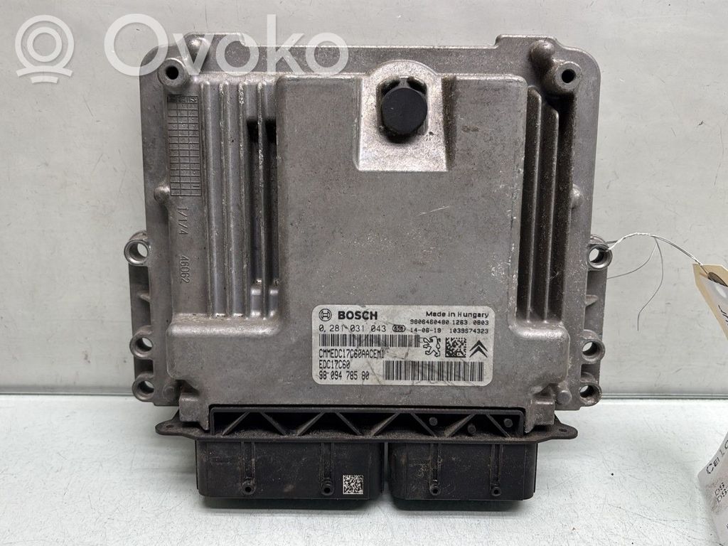 DS Automobiles 3 Engine control unit/module 
