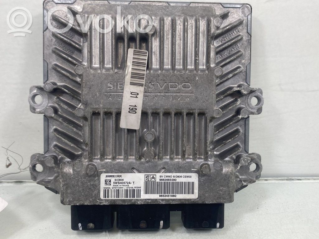 Peugeot 1007 Engine control unit/module 