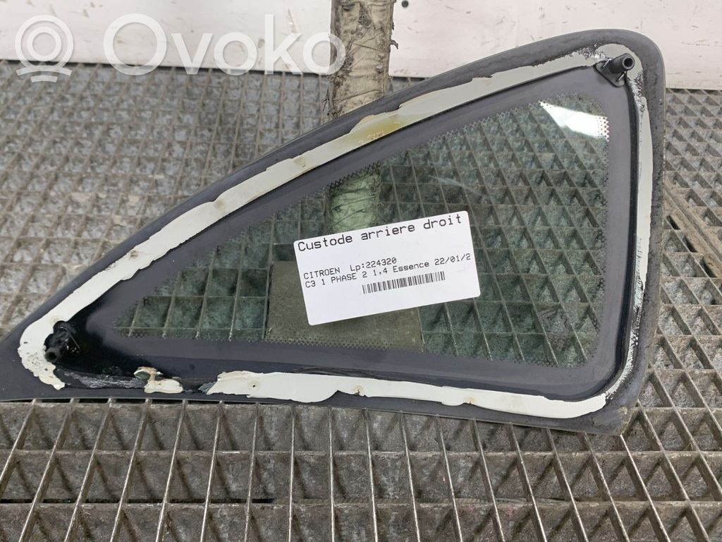 Citroen C3 Rear side window 