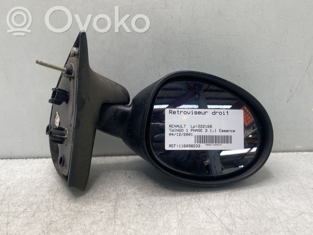 Renault Twingo I Espejo lateral manual 
