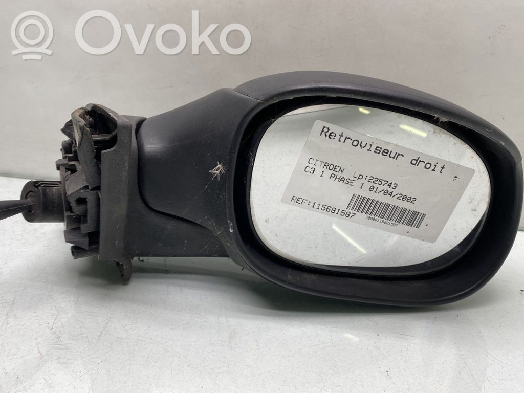 Citroen C3 Espejo lateral manual 