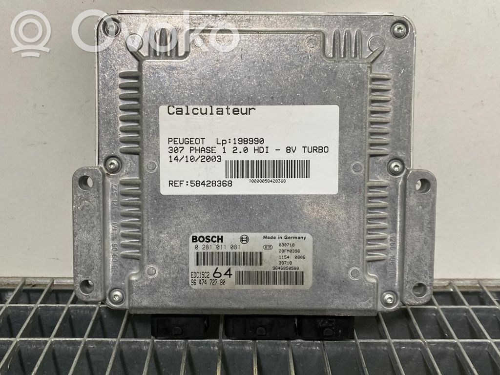 Engine control unit/module   1940CX