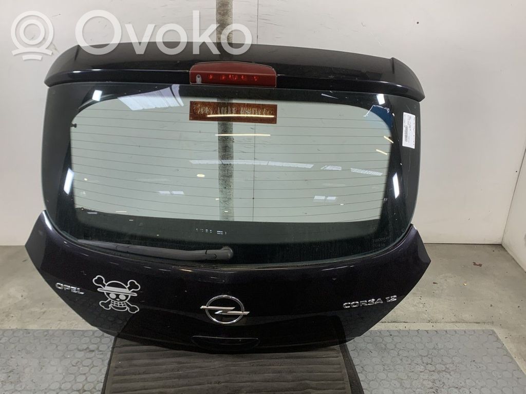 Opel Corsa D Tailgate/trunk/boot lid 