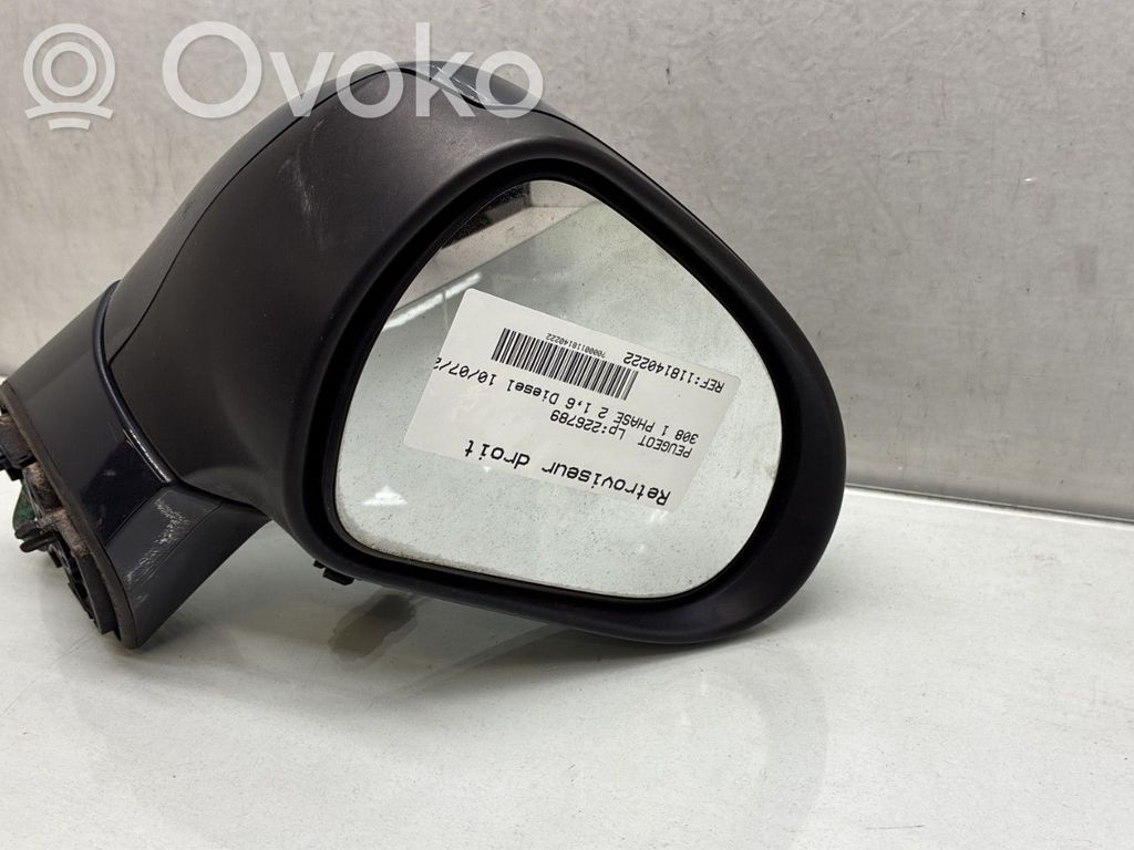 Peugeot 308 Espejo lateral manual 