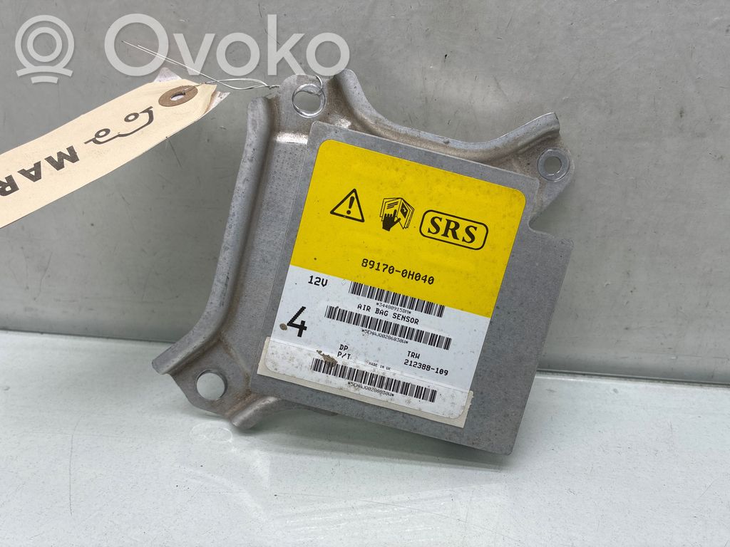Citroen C1 Airbag control unit/module 