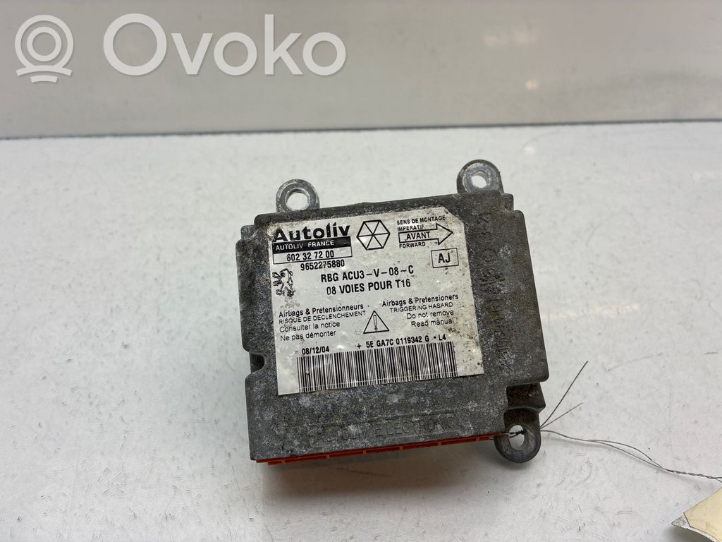 Peugeot 206 CC Module de contrôle airbag
