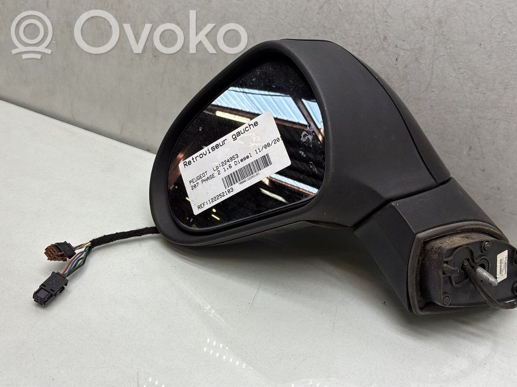 Peugeot 207 Oglindă exterioară manuală 
