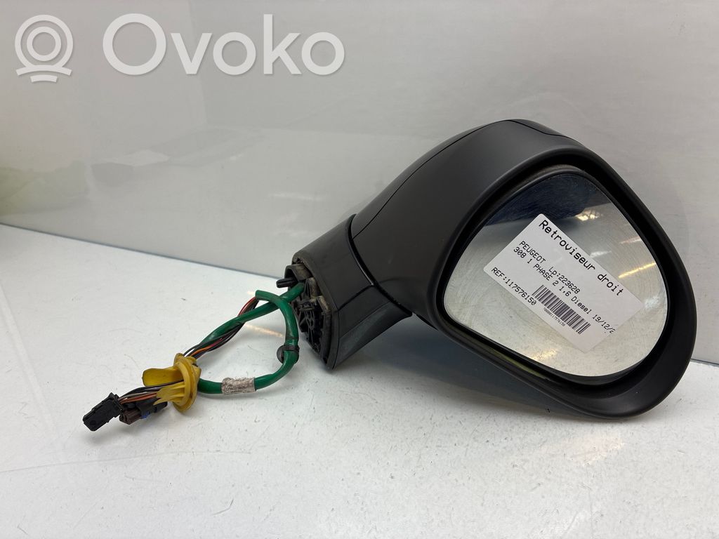 Peugeot 308 Espejo lateral manual 