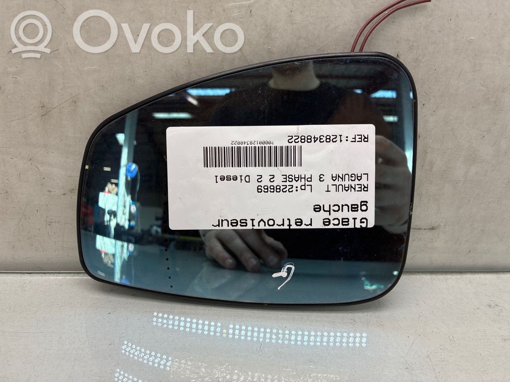 Renault Laguna III Sticlă oglindă laterală 