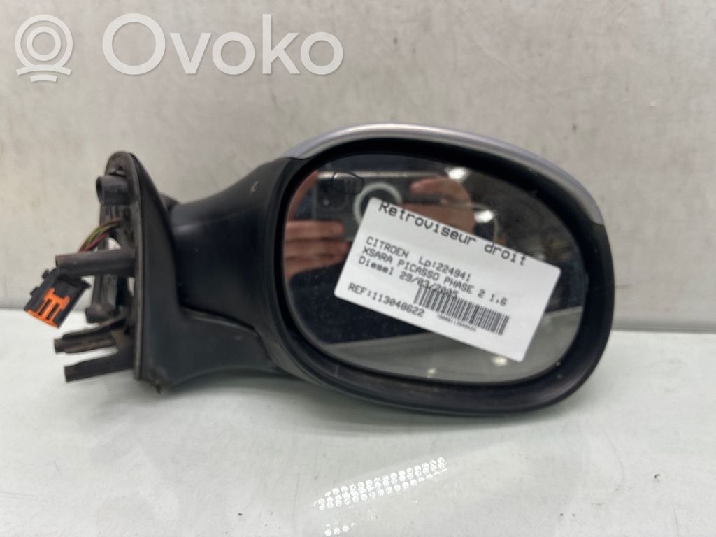 Citroen Xsara Picasso Specchietto retrovisore manuale 