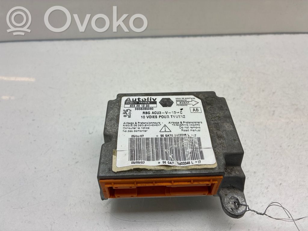 Peugeot 206 Unitate/modul de comandă airbaguri 
