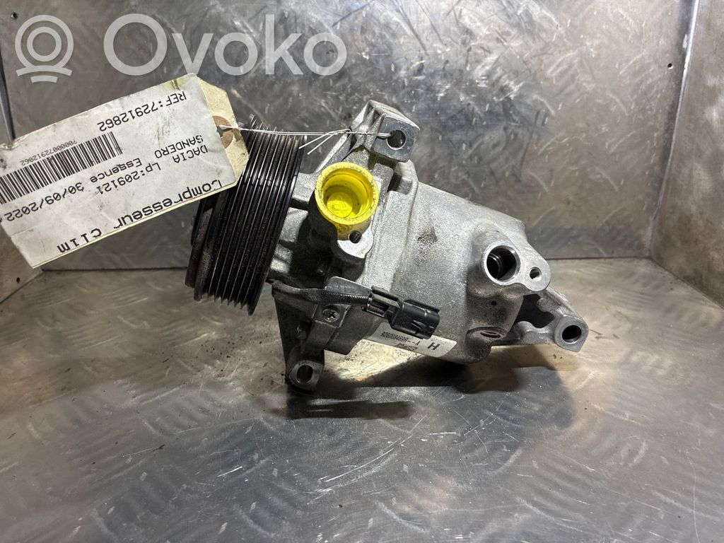 Dacia Sandero III Compressore aria condizionata (A/C) (pompa)