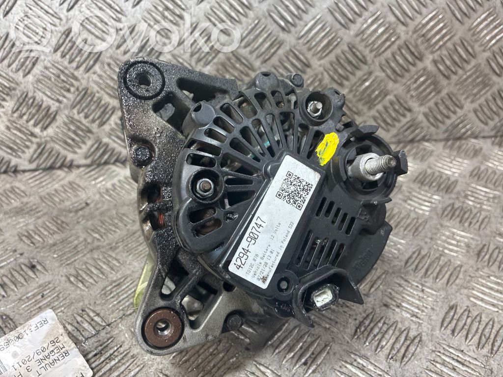 Renault Megane III Generatore/alternatore