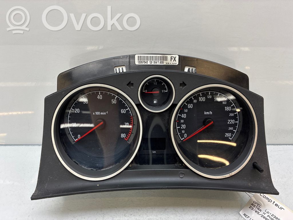 Opel Astra H Vitezometru (grup de instrumente) 