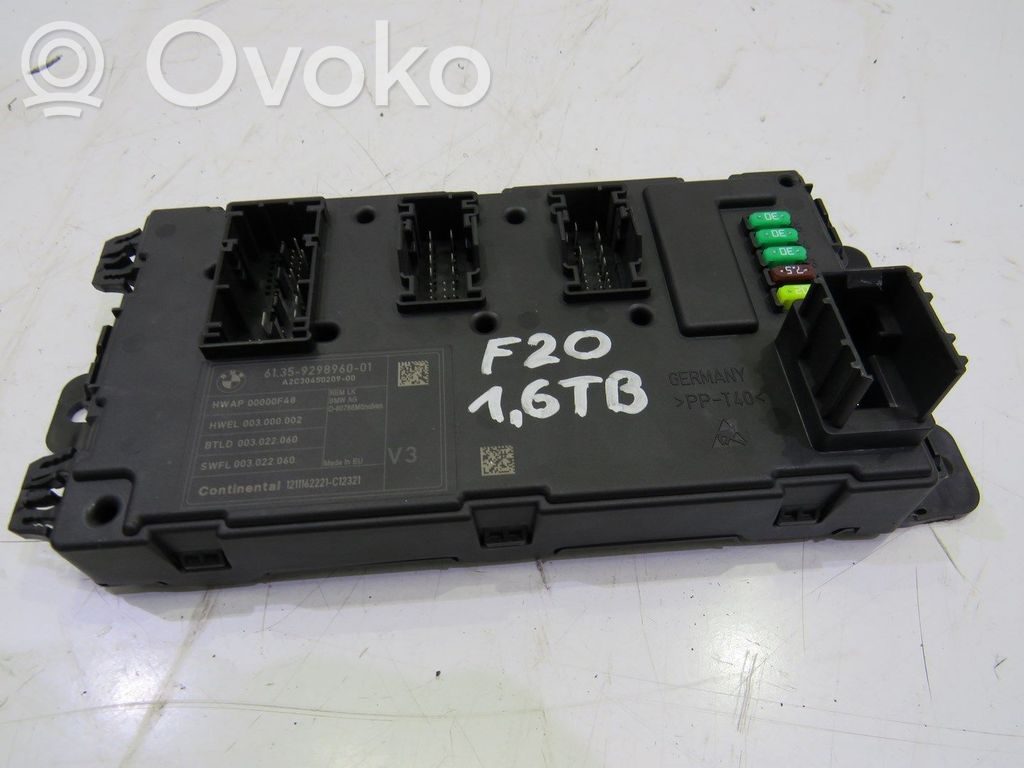 BMW 1 F20 F21 Moduł / Sterownik komfortu 