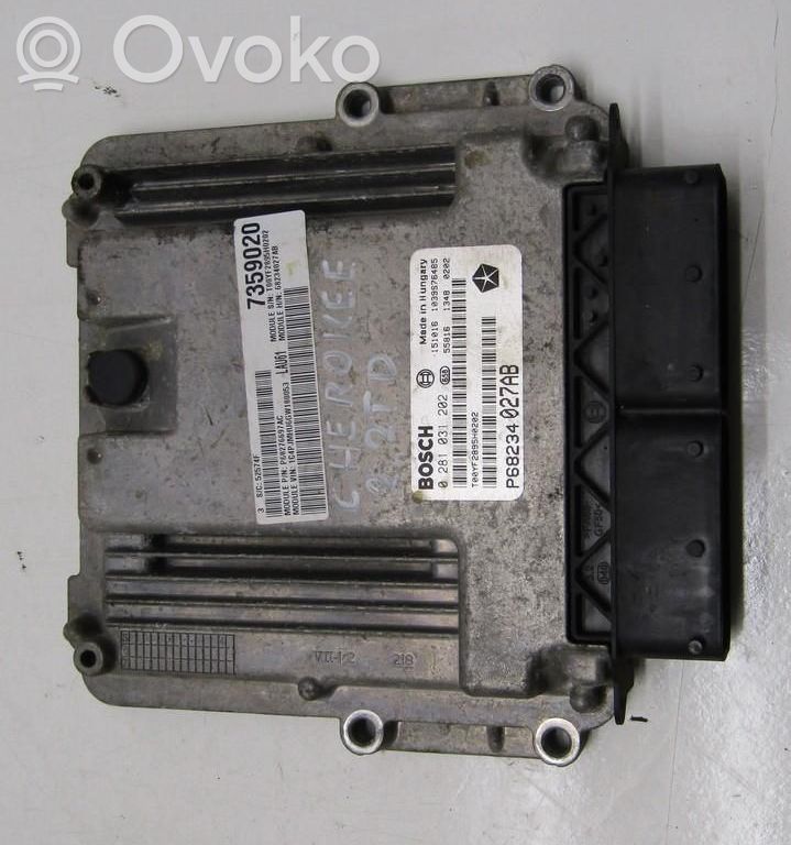 Jeep Cherokee Engine control unit/module ECU 