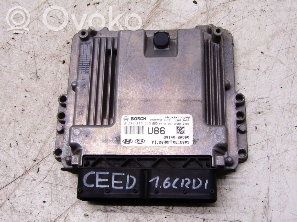 KIA Ceed Engine control unit/module ECU 
