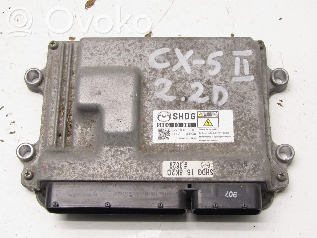 Mazda CX-5 II Engine control unit/module ECU 