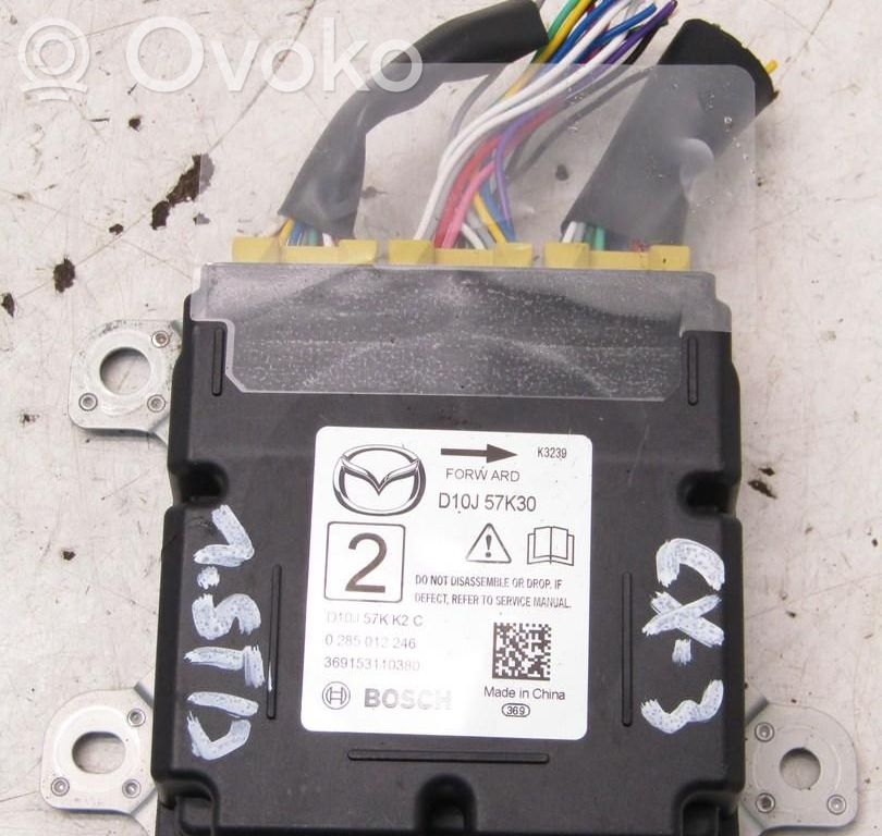 Mazda CX-3 Airbag control unit/module 