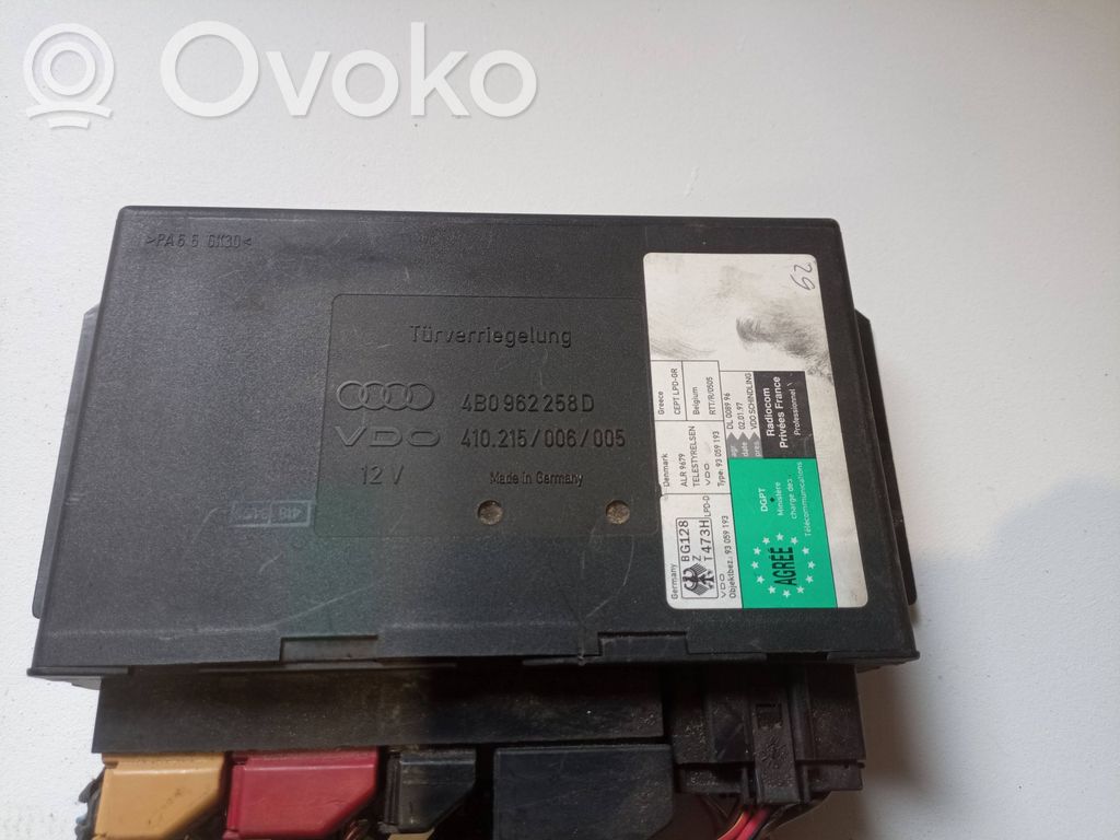 Module confort   4B0962258D,410215006005