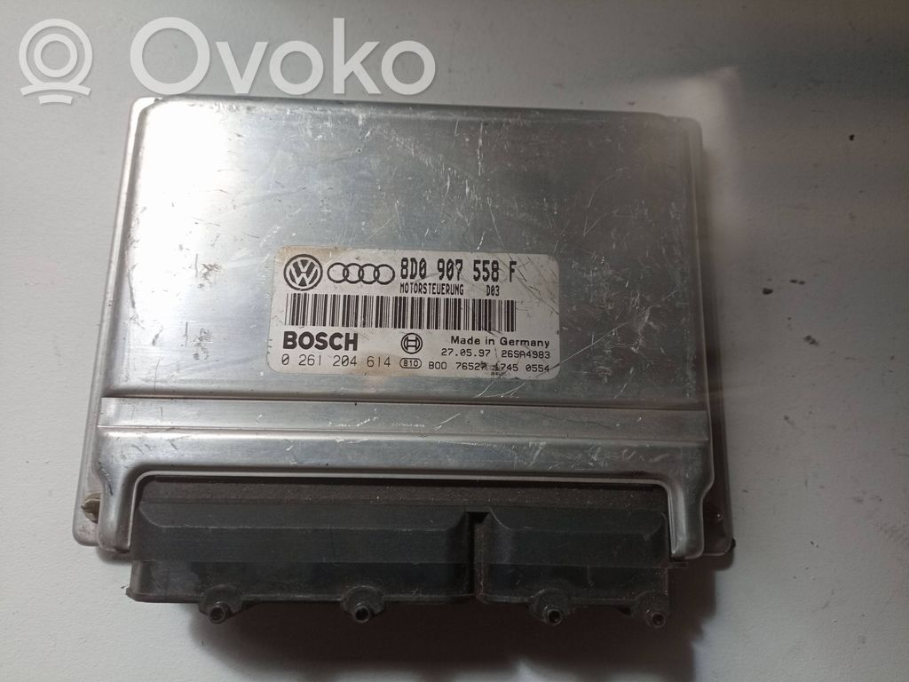 Engine control unit/module   8D0907558F,0261204614,26SA4983