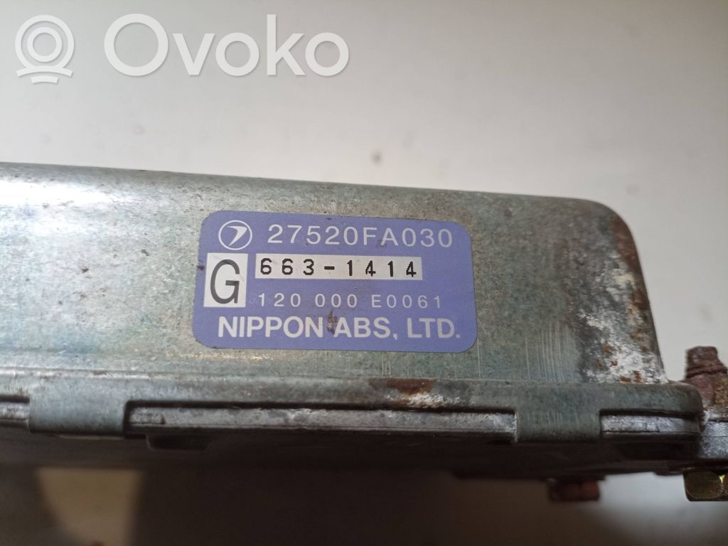 Subaru Legacy Other control units/modules 